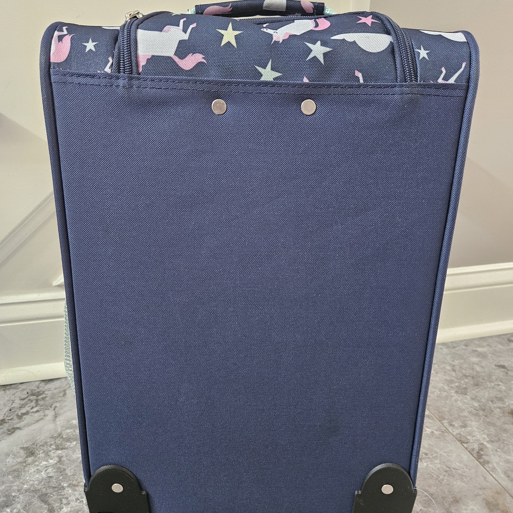 Kids Unicorn Carry On Rolling Luggage - Picture 10 of 16